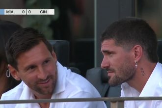 Messi acepta sanción en la MLS y disfruta empate con amigos