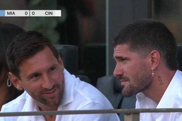 Messi acepta sanción en la MLS y disfruta empate con amigos