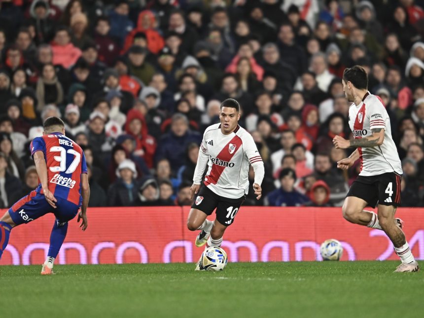 San Lorenzo sorprende y empata en el Monumental ante el River de Gallardo