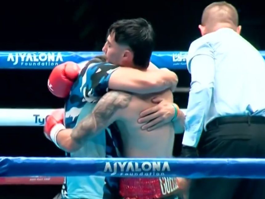 ¡Impactante Nocaut! Mirco Cuello se corona campeón pluma AMB