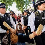 Protesta en Londres: 450 detenidos por apoyo a grupo propalestino