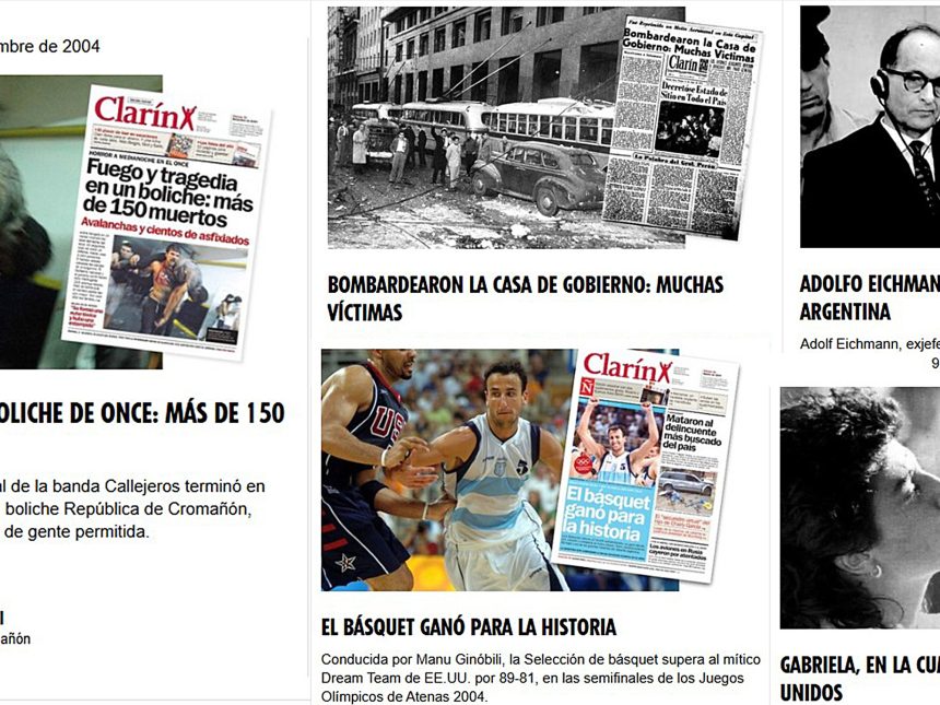 Clarín Celebra 80 Años: Revive Notas Históricas en Digital