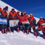 ¡Increíble hazaña argentina! Primeras imágenes de soldados en el Himalaya