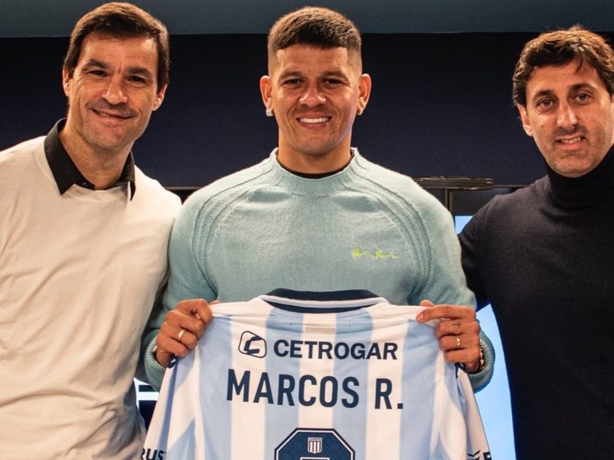 Marcos Rojo brilla en su primer entrenamiento con Racing: ¡descubre el detalle oculto!