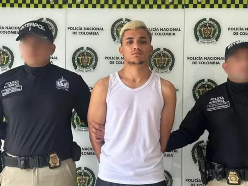 Capturan en Colombia al sicario chileno que escapó por error