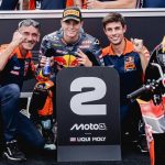 Valentín Perrone brilla en Moto3: a 18 milésimas de la victoria