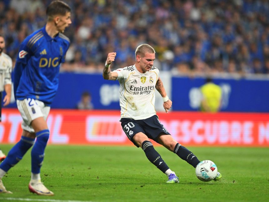Mastantuono brilla en su debut titular en la victoria del Real Madrid