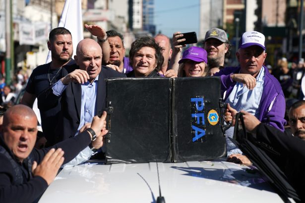 Identikits de agresores de Milei: Uno se desvincula del ataque