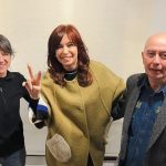 Máximo Kirchner y la ‘proscripción’ de Cristina junto al Indio Solari