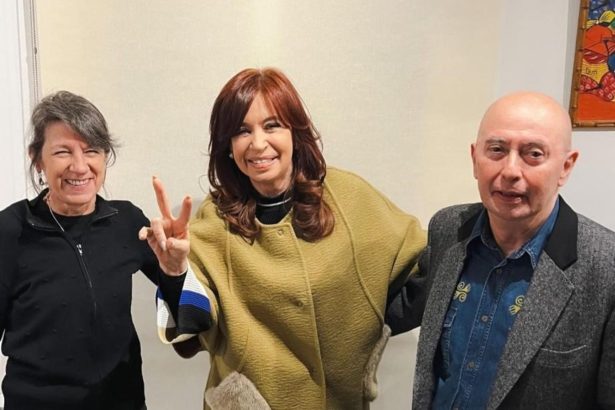 Máximo Kirchner y la ‘proscripción’ de Cristina junto al Indio Solari