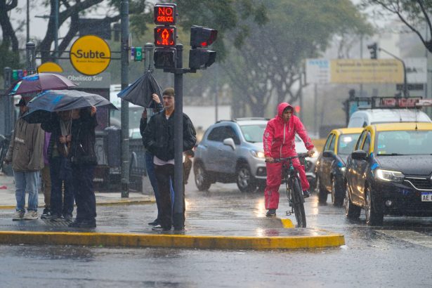 Tormenta de Santa Rosa: lluvias intensas en Capital y Córdoba