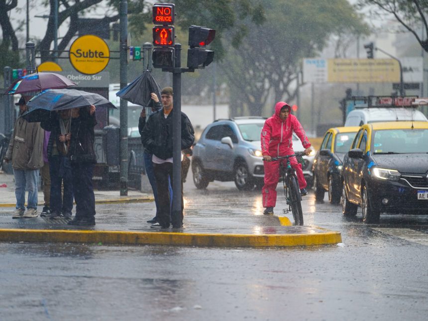 Tormenta de Santa Rosa: lluvias intensas en Capital y Córdoba