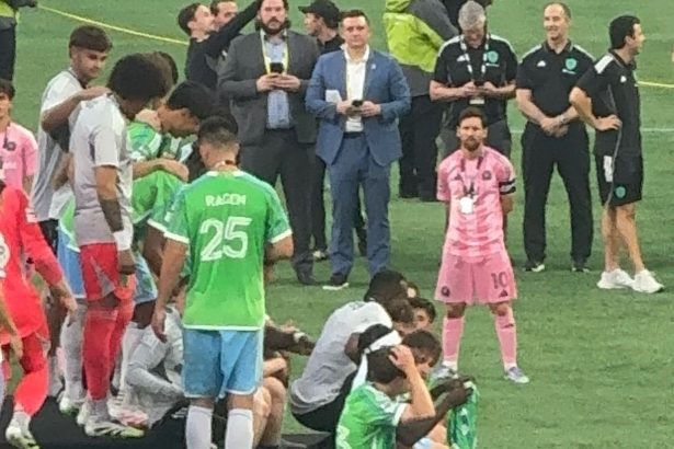 El gesto admirable de Messi tras la derrota en la Leagues Cup