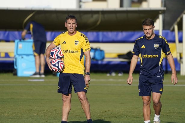 Boca entrenó sin Russo: ¿quién dirigió la práctica del plantel?