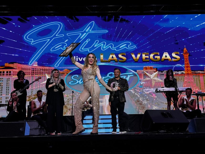 Fátima Florez deslumbra en Las Vegas: premios y una silla vacía