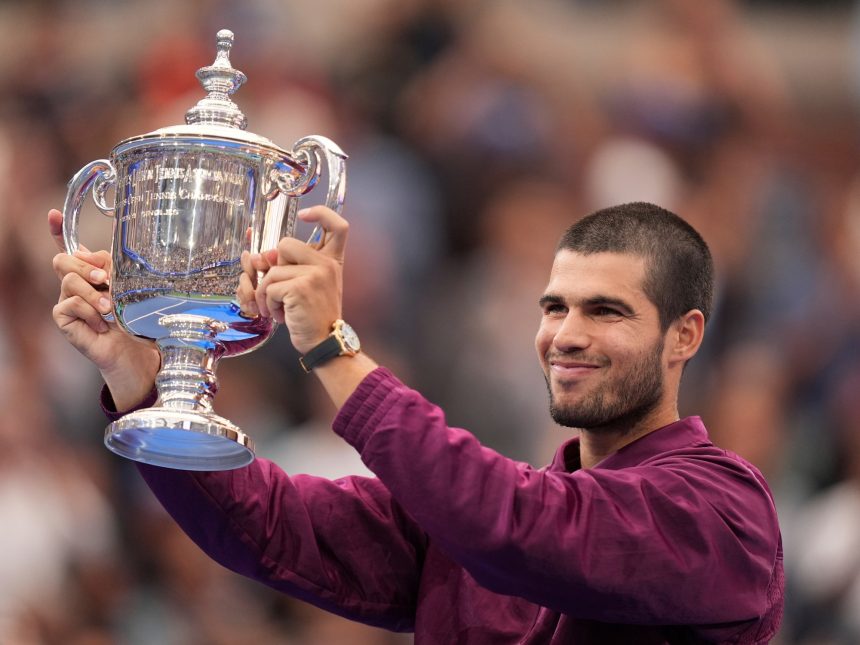 Carlos Alcaraz arrasa a Sinner y conquista el US Open: ¡número 1!