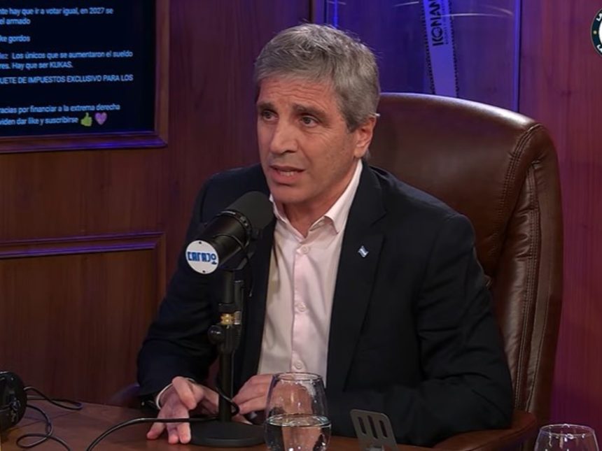 ¡Increíble! Luis Caputo critica la votación cada dos años