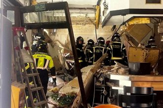 Impactante explosión en bar de Madrid deja al menos 25 heridos