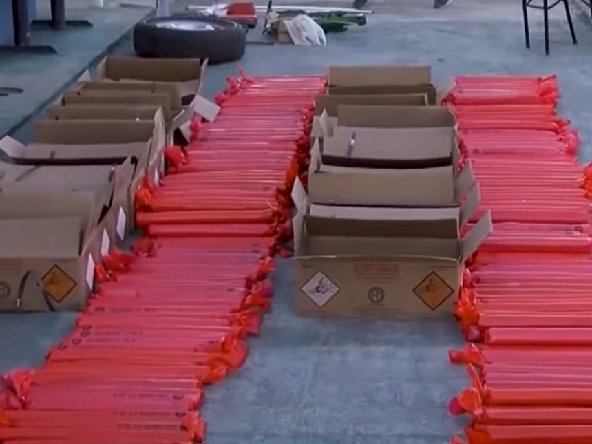 Jubilado ‘Bombita’ detenido: 500 kg de dinamita en su viaje