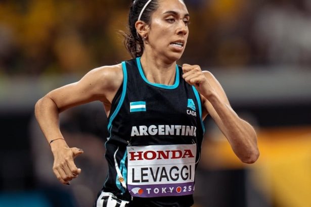 Micaela Levaggi rompe récord argentino en 1500m del Mundial de Atletismo