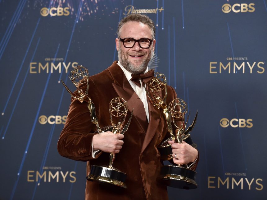Seth Rogen arrasa en los Emmy 2025: 13 premios por ‘The Studio