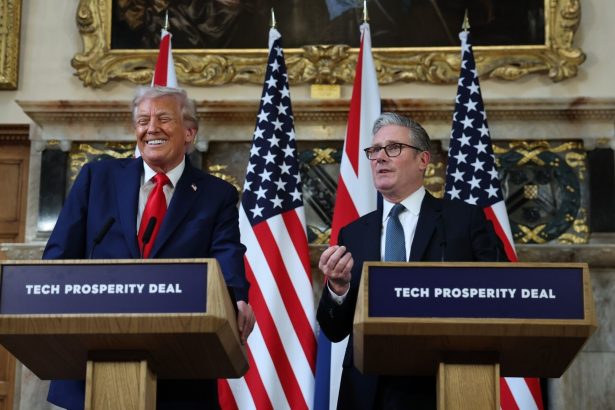 Trump y Starmer: Debate sobre Gaza, Ucrania y tecnología en UK