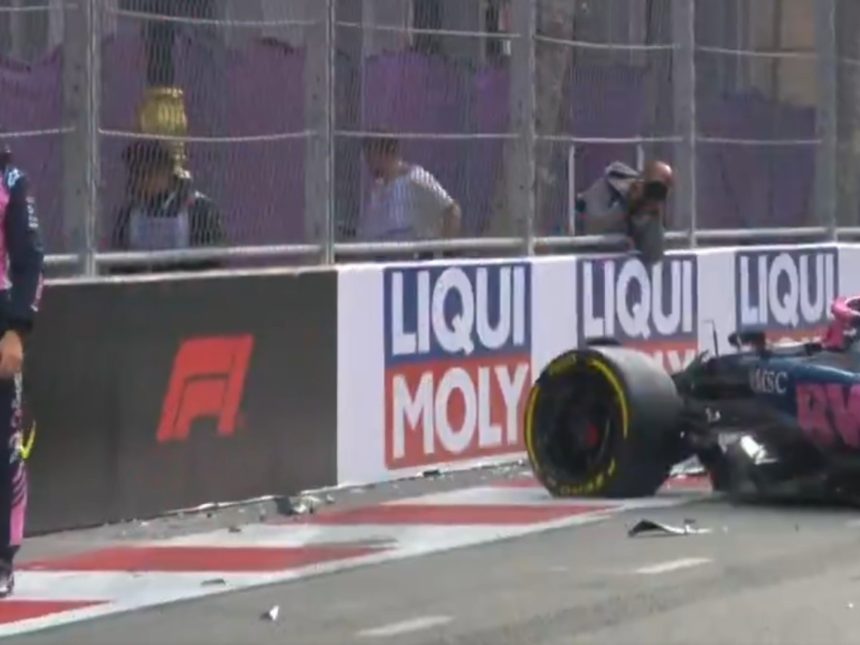F1 GP Azerbaiyán: Colapinto choca tras despiste de Gasly y saldrá 16°