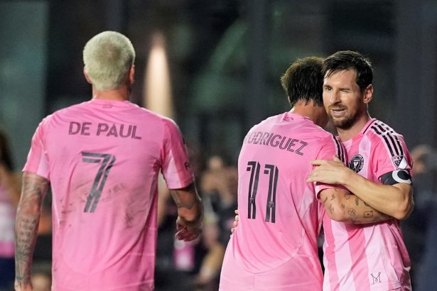 Messi brilla en el Inter Miami: doblete y asistencia ante DC United