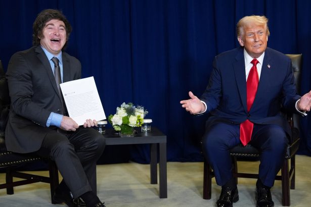 Descubre el regalo de Trump a Milei en su breve encuentro en NY