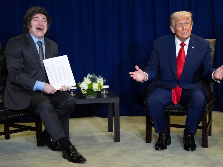 Descubre el regalo de Trump a Milei en su breve encuentro en NY