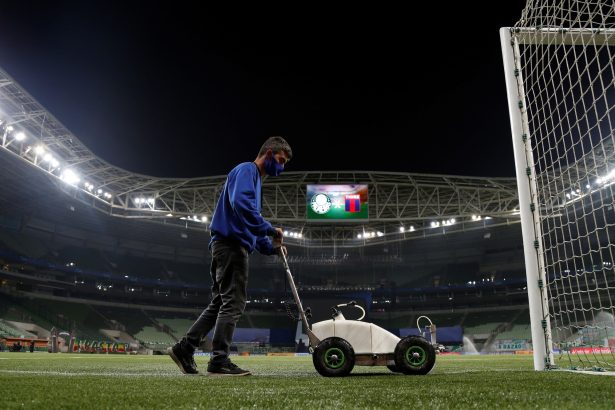 River Plate enfrenta un nuevo reto: el césped artificial del Allianz Parque