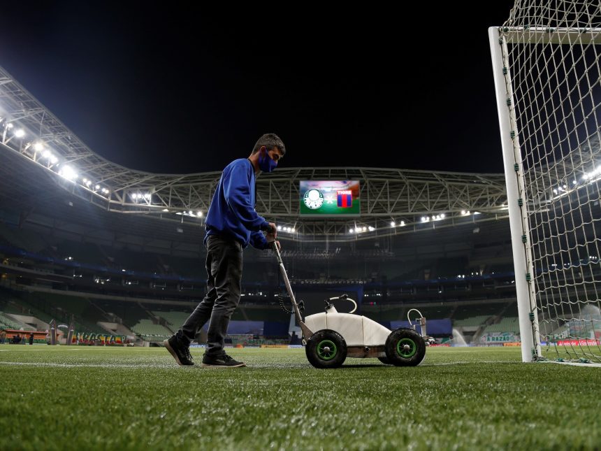 River Plate enfrenta un nuevo reto: el césped artificial del Allianz Parque