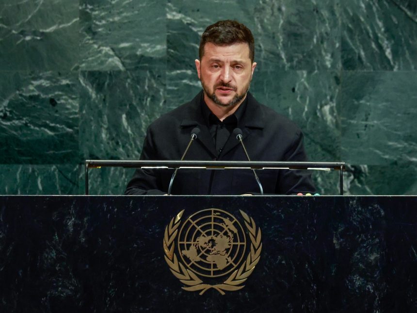 Zelenski alerta sobre la ‘carrera armamentista más destructiva’ en la ONU