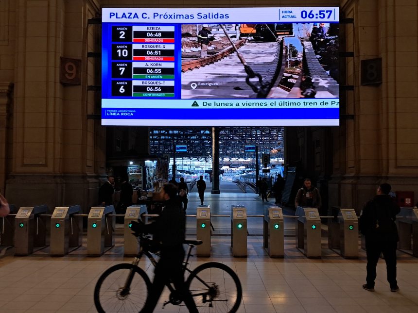 Caos en el AMBA: Tren con cancelaciones y demoras esta mañana