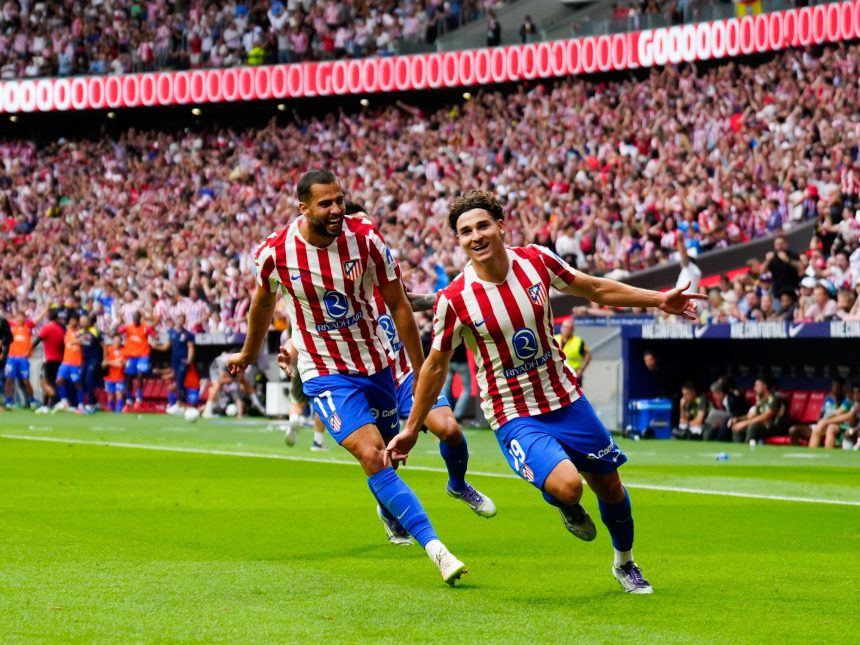 Atlético de Madrid arrasa en el clásico: Julián Álvarez brilla