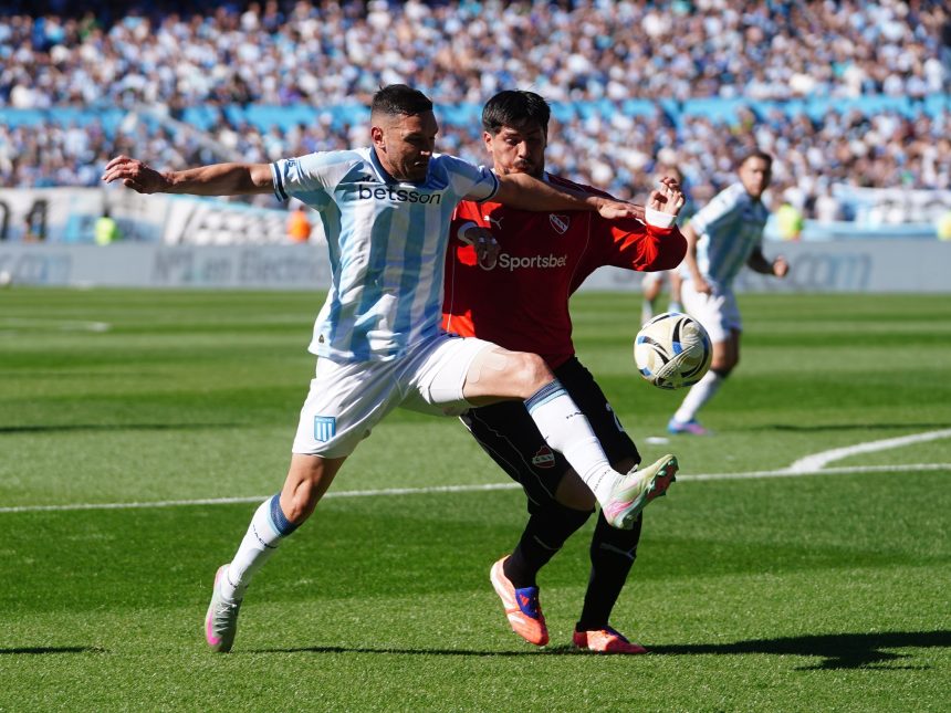 Clásico de Avellaneda: Racing e Independiente, un empate emocionante