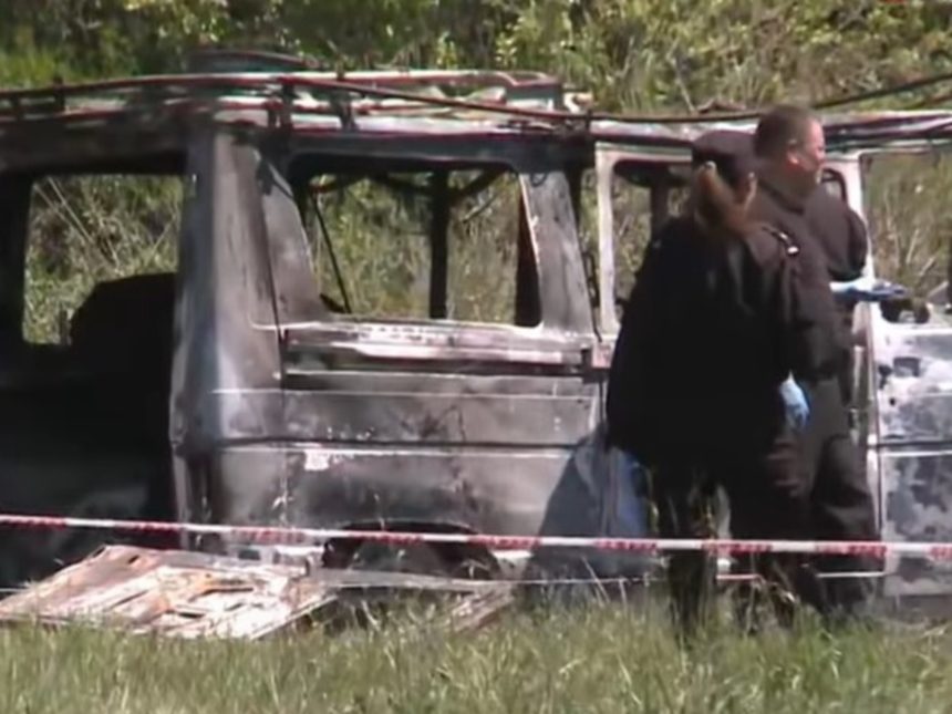 Impactante hallazgo en Santa Fe: camioneta calcinada con restos humanos