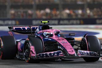 F1 GP de Singapur: Williams descalificados y Colapinto en 16° lugar