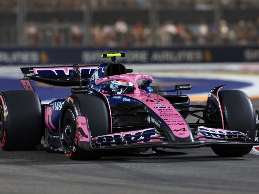 F1 GP de Singapur: Williams descalificados y Colapinto en 16° lugar