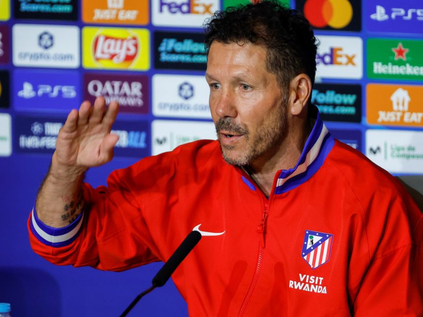 Diego Simeone advierte a Scaloni: ‘Thiago Almada no está listo
