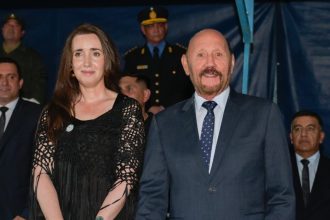 Gildo Insfrán y Victoria Villarruel: Encuentro en aniversario de Montoneros