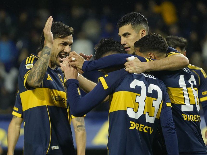 Boca arrasa a Newell’s en La Bombonera y se trepa al primer lugar