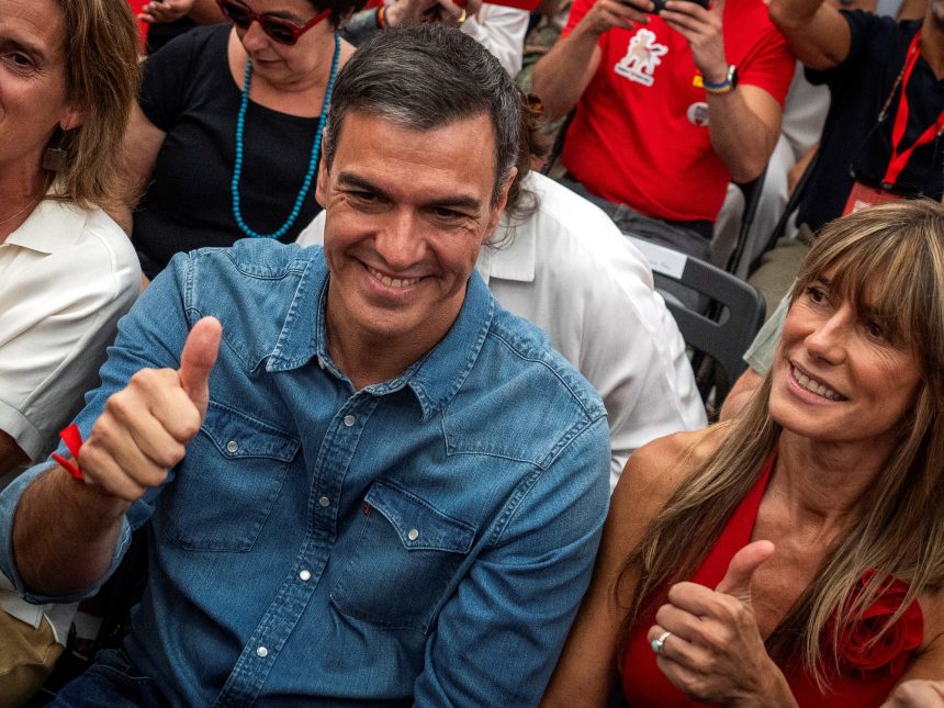 Fiscalía solicita archivar caso de la esposa de Sánchez por falta de pruebas