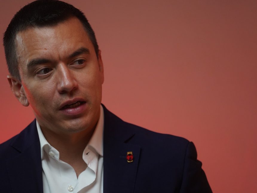 Intento de asesinato contra el presidente de Ecuador, Daniel Noboa