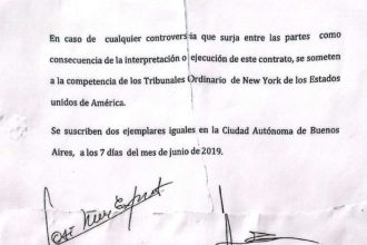 Descubre el contrato de 1 millón entre Espert y Machado hallado en un allanamiento
