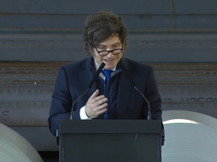 Milei promete ‘revolución productiva’ mientras busca votantes clave