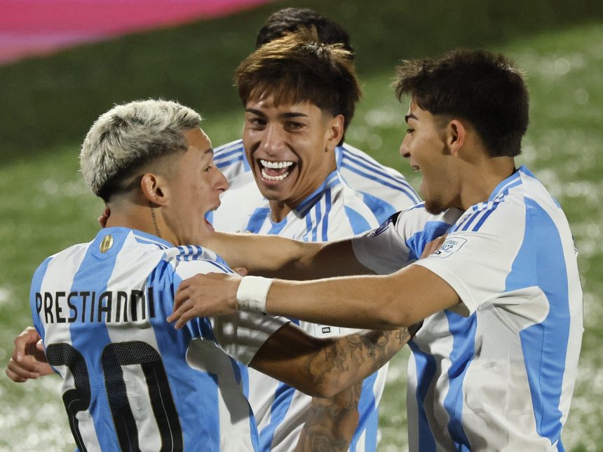 Argentina Sub 20: Celebración épica tras eliminar a México del Mundial