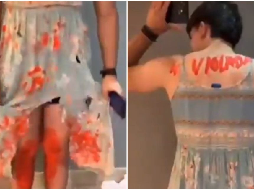 Estudiante se disfraza de ‘mujer violada’ en Bariloche: polémica total