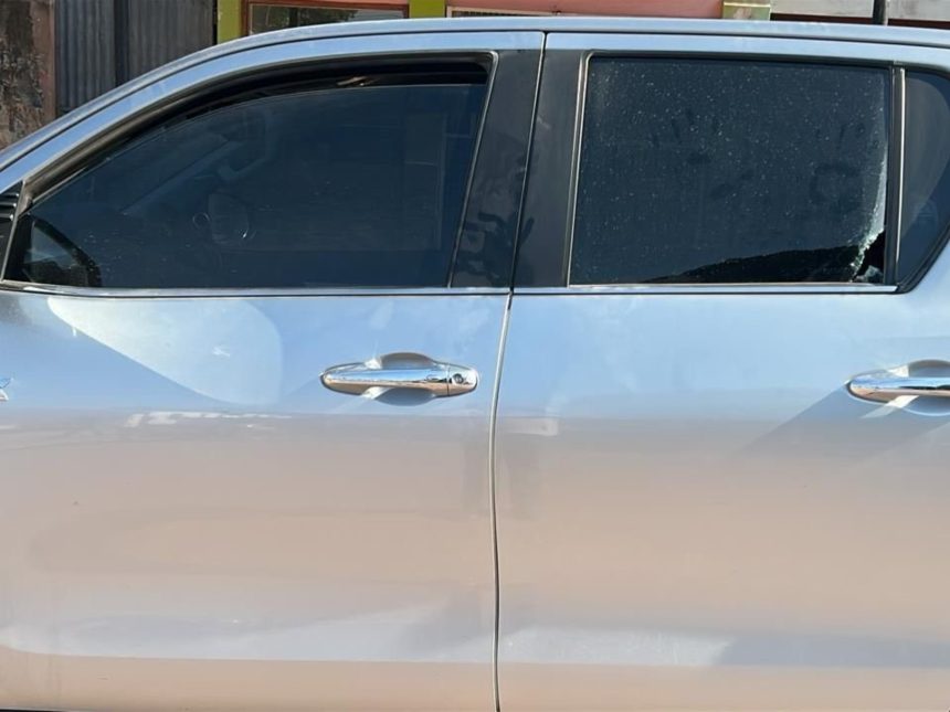 Balacera contra la camioneta de Juan Manuel Urtubey en Salta