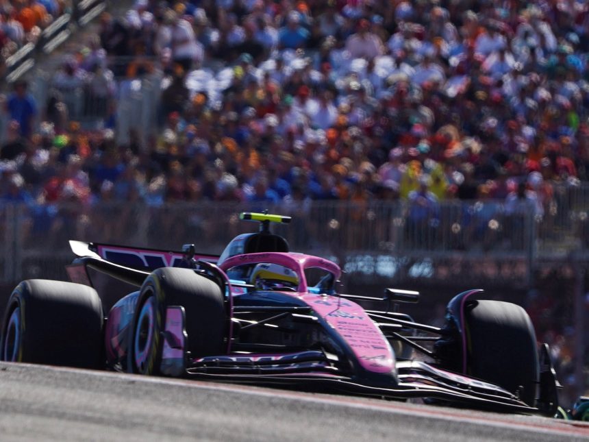 Colapinto desata su personalidad y supera a Gasly en el GP de EE.UU